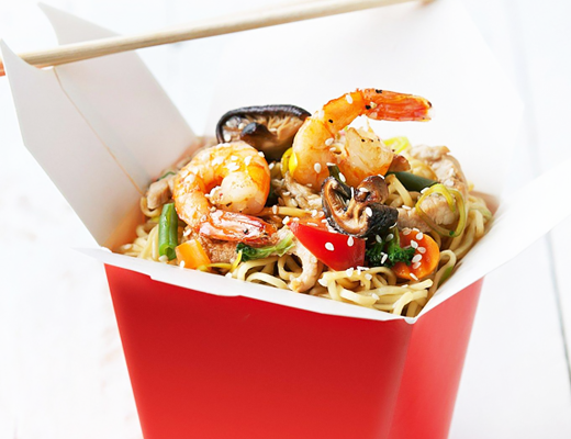 WOK и паста